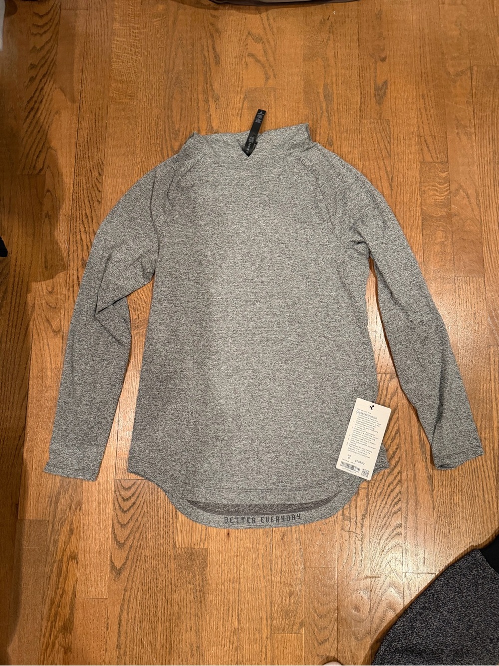 lululemon athletica Heather Gray Drysense Hoodie